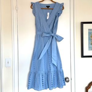 J.Crew Midi Wrap Dress